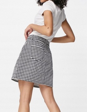 Spódnica mini w pepitkę Missguided 42