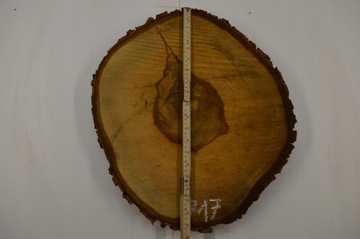 Столешница из каштанового дерева 42x48см, гр.4,5см