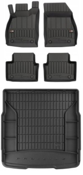 Set 3D gumové rohože Opel Insignia A Sedan 2010-2017