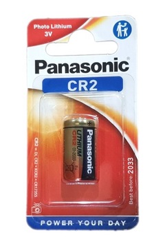 Bateria Panasonic CR2 KCR2 CR17355 DLCR2 - 3V