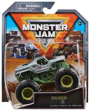 SOLDIER FORTUNE Auta Monster Jam 1:64 Autko Trucks