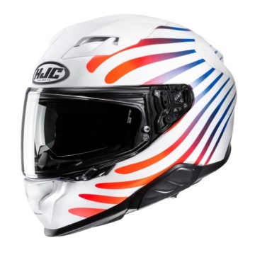 Hjc F71 Zen White/Red Kask Integralny