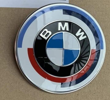 BMW 50 Jahre M ЛОГОТИП Ø 82 мм Крышка капота 2x РУКАВА