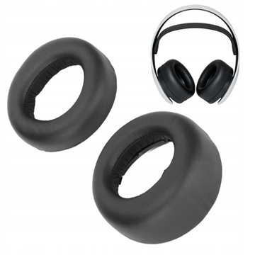 NAUSZNIKI PADY DO SŁUCHAWEK PULSE 3D PS5 WIRELESS GĄBKI CZARNY
