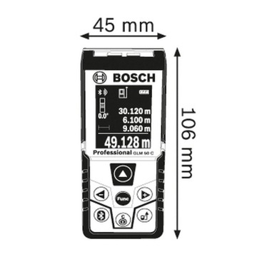 Лазерный дальномер Bosch GLM 50 C