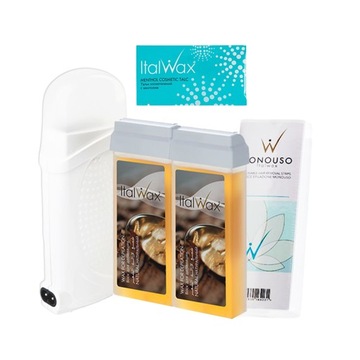3x Italwax podgrzewacz + wosk + paski+ GRATIS