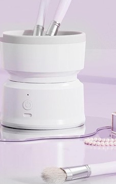 ЭЛЕКТРИЧЕСКАЯ МАШИНА ДЛЯ ОЧИСТКИ КИСТЕЙ ДЛЯ МАКИЯЖА