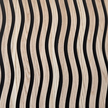 Lamele ścienne akustyczne na filcu MDF S-Line | próbnik wzornik próbki