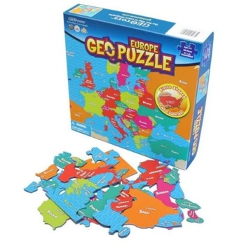 EUROPA MAPA PUZZLE 58 ELEMENTÓW GEOTOYS