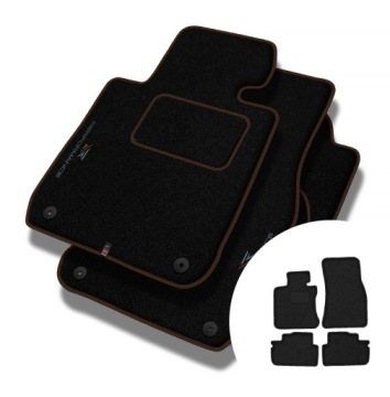 Velurové koberce Performance pro Bmw řady 4 F32 2013-2020 4 stopky