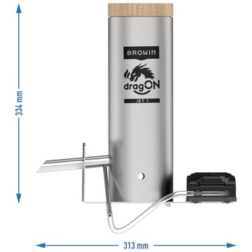GENERATOR DYMU dragON Jet 1 z pompką elektryczną