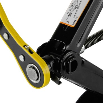 ТРАПЕЦЕИДАЛЬНЫЙ АВТОМОБИЛЬНЫЙ ПОДЪЕМНИК МОЩНЫЙ ТРАПЕЦЕИДАЛЬНЫЙ ДОМКРАТ 2 ТОННЫ + КЛЮЧ