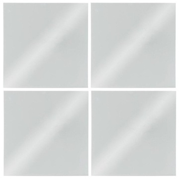 LUSTRO ŚCIENNE NAKLEJANE ŁAZIENKOWE DO PRZEDPOKOJU SALONU X4 30X30 CM