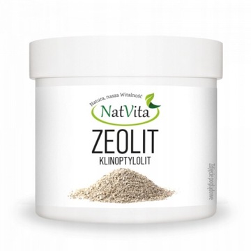 Zeolit Klinoptylolit Proszek Oczyszczanie Metale Ciężkie 150g NatVita