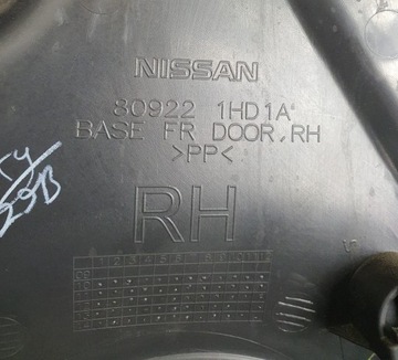 ОБИВКА ПЕРЕДНЕЙ СПРАВА NISSAN MICRA K13 EURO