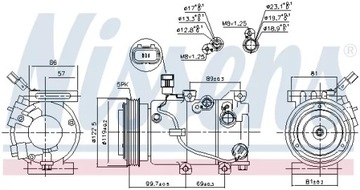 KOMPRESOR KLIMA HYUNDAI I30 12-, 890241