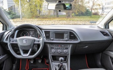 Seat Leon III ST 2.0 TDI CR 150KM 2014 Seat Leon 2,0TDI Salon PL 2014 r. 2.0 Diesel 150KM, zdjęcie 9