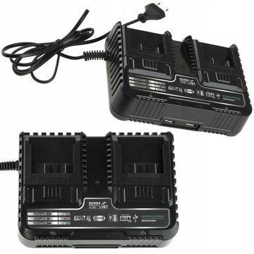 ДВОЙНОЕ ЗАРЯДНОЕ УСТРОЙСТВО DEDRA SAS+ALL DED7038V ИСТОЧНИК ПИТАНИЯ