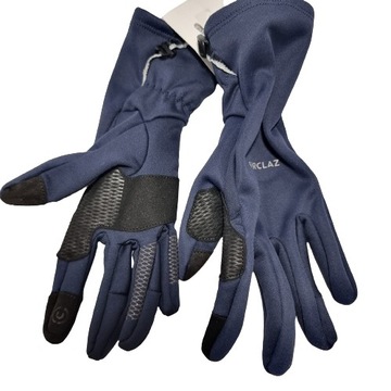 Rękawice trekkingowe Forclaz MT500 dotykowe stretch XL niebieskie