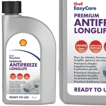 SHELL Premium Longlife G12 Płyn do chłodnic got 1L