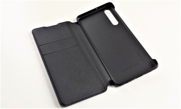 ОРИГИНАЛЬНЫЙ ЧЕХОЛ-БУМАЖНИК ДЛЯ HUAWEI P30, ЧЕРНЫЙ