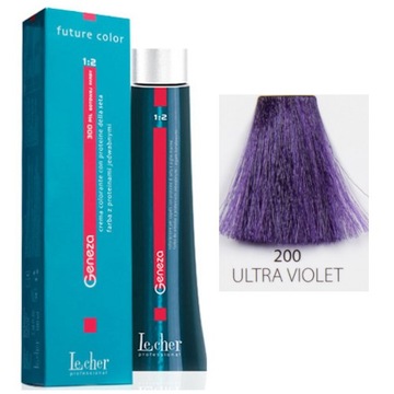 Lecher Geneza farba do włosów 200 Ultra Violet Contrast Ultra Fiolet 100ml