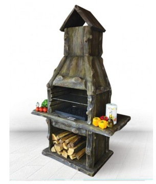 Grill węglowy ogrodowy betonowy duży FORKOS