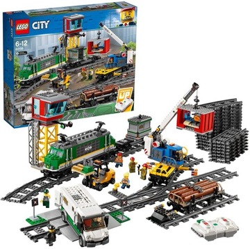 LEGO City 60198 Товарный поезд БЫСТРАЯ ДОСТАВКА!