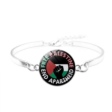 PRZYCISK PALETYNY FLAGA PALESTYNY (rozmiar: 1 cal/25 mm średnicy) G3S5