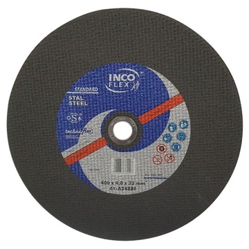 TARCZA 400x4.0x32 DO CIĘCIA METALU STALI INCOFLEX