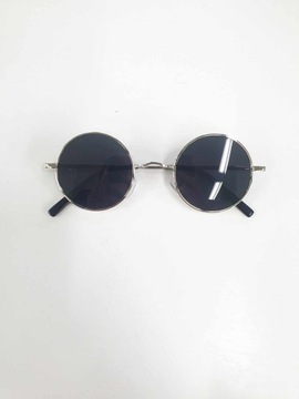 Okulary przeciwsłoneczne damskie okrągłe lenonki P12B172