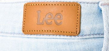 LEE spodnie SKINNY blue regular SCARLETT W33 L29