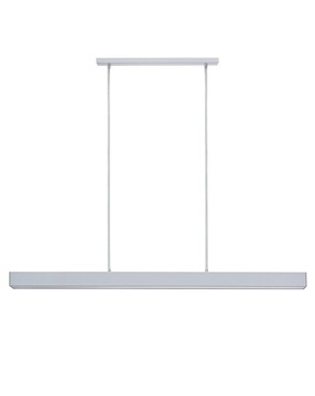 LAMPA WISZĄCA SUFITOWA LINIOWA BELKA LED MAXI LONG 120cm SZARA