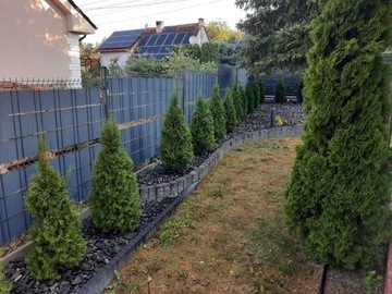 ЛЕНТА ДЛЯ ЗАБОРА АНТРАЦИТОВАЯ 19смx35м ПОКРЫТИЕ ЗАБОРА УФ-ФИЛЬТР + ЗАЖИМЫ