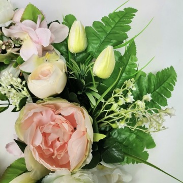 Весенний летний венок на дверь, свадебные цветы