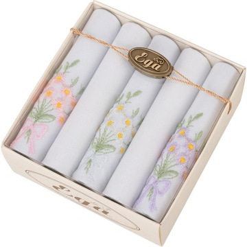 5x КРУЖЕВНЫХ ПАСТЕЛЬНЫХ ВЫШИВОК, ЭЛЕГАНТНЫЕ ХЛОПКОВЫЕ НАРУЧКИ