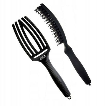 Olivia Garden Finger Brush Full Black szczotka M