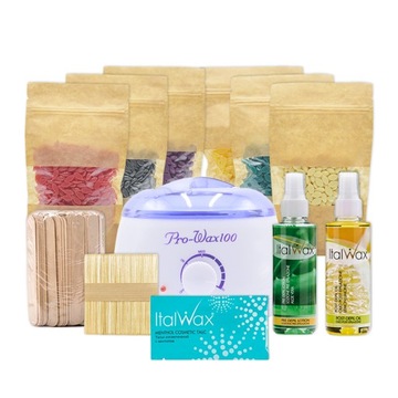 Zestaw Startowy 10x ItalWax Depilacja wosk twardy