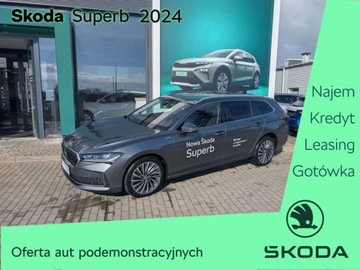 Skoda Superb IV Kombi 2.0 TDI 193KM 2024 Skoda Superb 2.0 TDI LaurinKlement 193KM, 4x4 DSG auto podemonstracyjne