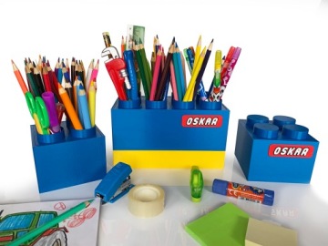 Копилка с именем Копилка для детей, в стиле LEGO, День защиты детей