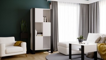 KARO лофт ретро белый шкаф, гардероб, витрина, комод