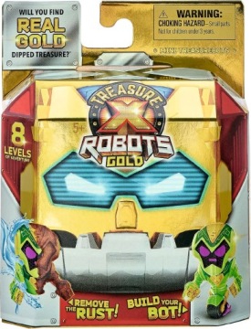 TREASURE X ROBOTS золотий міні робот (фігурка)