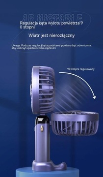 Новый ручной USB-вентилятор в сборе
