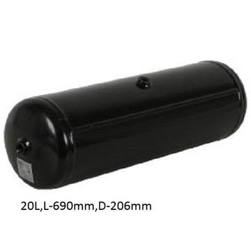Zbiornik powietrza 20L , L-690mm , D-206mm