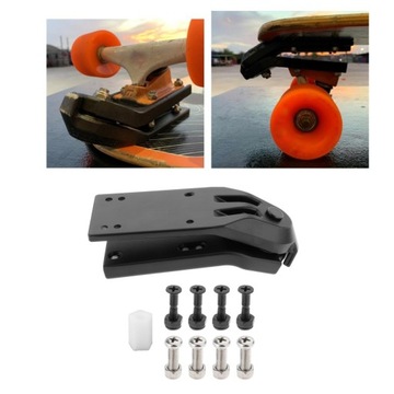 Тележки для скейтбордов Surf Skateboard Stem Base, черные