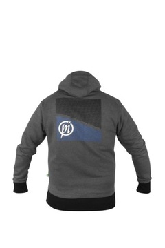 Bluza z kapturem Preston Grey Zip Hoodie Small