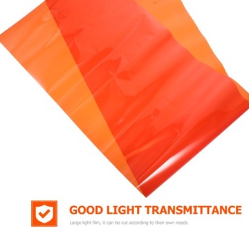 Оранжевый декор окна красочной пленочной камеры