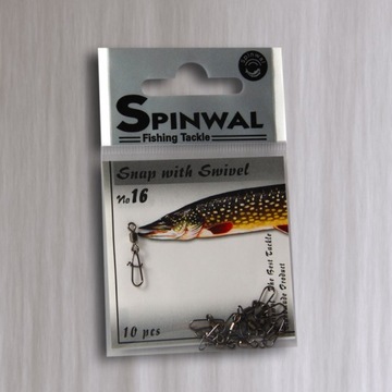 AGRAFKA Z KRĘTLIKIEM NR #18 SPINWAL