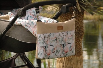 СУМКА NINKI для коляски для мамы, БОЛЬШАЯ и ВМЕСТИТЕЛЬНАЯ.
