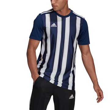 Мужская футболка adidas Striped 21 Jersey, темно-синяя GN5847 M